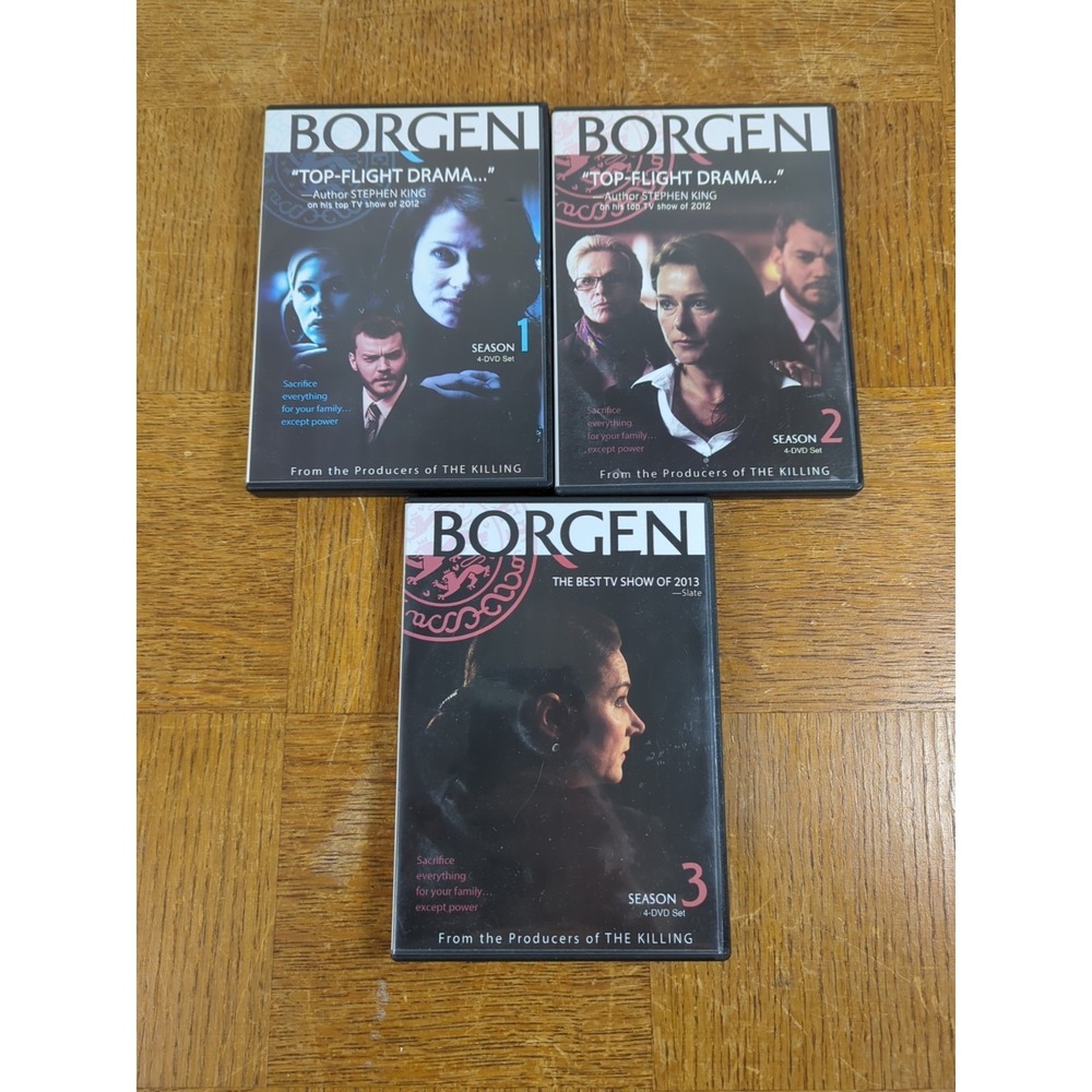 Borgen The Complete Series Season 1-3 DVD‎
